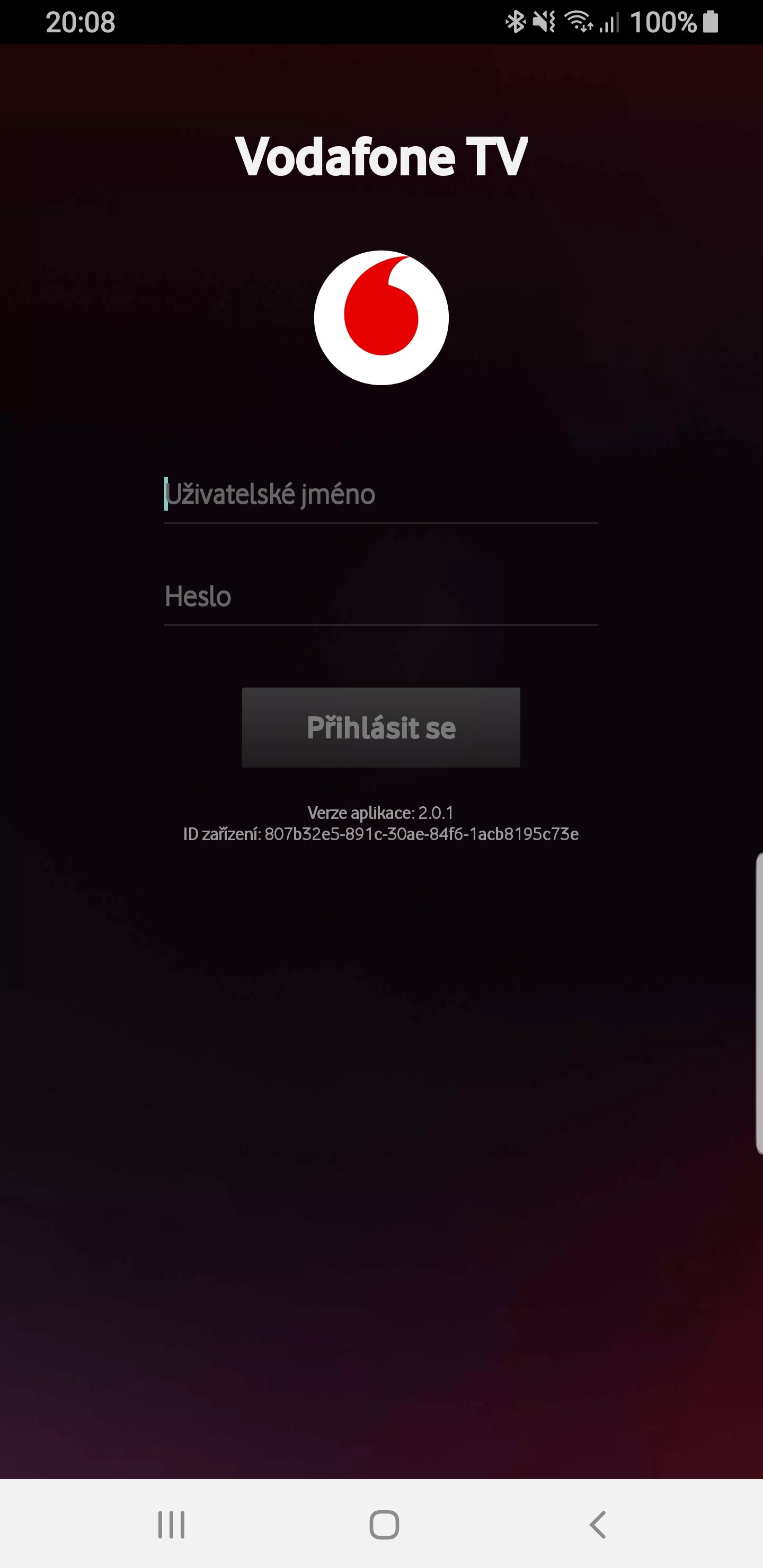 Jak se přihlásit na Vodafone TV?