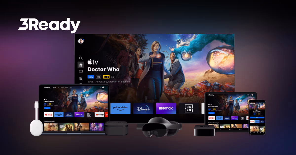 Vodafone TV přechází na platformu 3Ready
